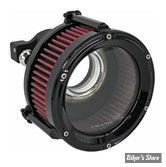 - FILTRE A AIR - TRASK PERFORMANCE - ASSAULT CHARGE HIGH-FLOW AIR CLEANER - SPORTSTER 91/20 - NOIR BRILLANT POWDERCOATED - TM-1022GBK