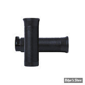 - Poignees Avon caoutchouc - Jack Hammer Style - NOIR - JAC-88