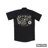 TEE-SHIRT - LUCKY 13 - KNUCKLES - NOIR - TAILLE M