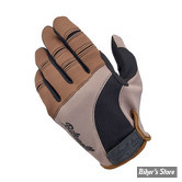 GANTS - BILTWELL -  MOTO GLOVES - COYOTE/NOIR - TAILLE : XS