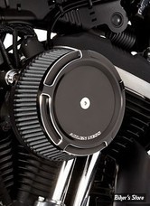 - FILTRE A AIR - ARLEN NESS - STAGE 1 - SPORTSTER 88UP - Big Sucker™ Stage I Air Cleaner Kit - FILTRE INOX - BEVELED - NOIR - 50-844