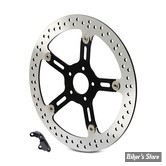 DISQUE AVANT 14" - ARLEN NESS BIG BRAKE - KIT DISQUE 14" - TOURING 08/13  - FRETTE NOIRE - COTE GAUCHE - 02-910