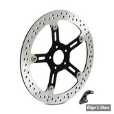 DISQUE AVANT 14" - ARLEN NESS BIG BRAKE - KIT DISQUE 14" - TOURING 08/13  - FRETTE NOIRE - COTE DROIT - 02-911