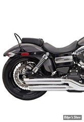 SILENCIEUX BASSANI - FIREPOWER - 3" - DYNA FXDWG 10/17 / FXDF 08/17 - SLASH CUT - CHROME - EMBOUT POLI