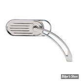 RÉTROVISEUR ARLEN NESS - Slingshot Grooved Mirror - CHROME - 13-040