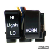 ECLATE L - PIECE N° 45 - Interrupteur Hi / Lo / Horn - 82/95 - OEM 71573-82 / 71597-92 - Noir