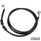 DURITE DE FREIN AVANT - DYNA FXDB 08/17 - LONGUEUR : +2" (127CM / 50 1/8") - OEM 45112-08 - INOX / NOIR
