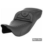 - SELLE SADDLEMEN - RoadSofa™ allongée - TOURING 08/23 - TR - COUTURES : NOIR - 808-07B-20300