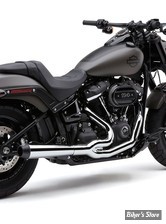 ECHAPPEMENT - COBRA - SOFTAIL 18UP FXFB/S Fat Bob - EL DIABLO 2 EN 1 - CHROME - 6474