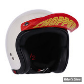 - VISIERE POUR CASQUE JET - 13 1/2 - Scum peak - COULEUR : ROUGE