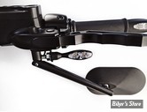 AV / KIT DE DEPLACEMENT / FIXATION DE CLIGNOTANTS DE GUIDON - CULT WERK - CULT WERK FRONT TURN SIGNAL BRACKETS - NOIR