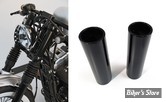 ECLATE N - PIECE N° 38 - COUVRES TUBES DE FOURCHE - CULT WERK - SPORTSTER 04up - FINITION : GLOSS BLACK / NOIR BRILLANT - HD-SPO059