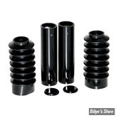 ECLATE N - PIECE N° 38 - COUVRES TUBES DE FOURCHE - CULT WERK - SPORTSTER 04UP - 6 PIECES - FINITION : GLOSS BLACK / NOIR BRILLANT