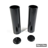 ECLATE N - PIECE N° 38 - COUVRES TUBES DE FOURCHE - CULT WERK - SPORTSTER 04up - 4 PIECES - FINITION : GLOSS BLACK / NOIR BRILLANT