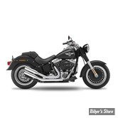 ECHAPPEMENT COMPLET KESSTECH - SOFTAIL 103CI 12/16 - 2IN2 3" - 30° - ESM3 - FINITION : INOX / EMBOUT : Straightcut Short POLI - 120-5106-735 - ECE
