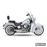ECHAPPEMENT COMPLET KESSTECH - SOFTAIL 103CI 12/16 - 2IN2 3" - SHOTGUN LOW STAGGERED - ESM3 - FINITION : CHROME / EMBOUT : Straightcut Short CHROME - 126-5109-745 - ECE