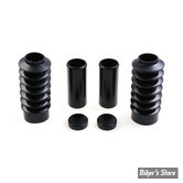 ECLATE N - PIECE N° X - KIT DE PROTECTIONS DE TUBE DE FOURCHE - SPORTSTER RH975 22UP - CULT WERK - 6 PIECES - VERSION COURTE - NOIR - HD-NSR019
