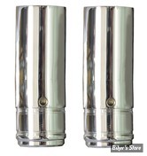 ECLATE N - PIECE N° 21 - TUBES DE FOURCHES 39MM XL88/06 ET FXR 87/94 - 24 1/4 - CUSTOM CYCLE ENGINEERING - SHOW CHROME