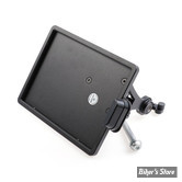 AUSTRIA - PLAQUE LATERALE CULT WERK - SPORTSTER 82/22 - SIDE MOUNT LICENSE PLATE BRACKET - FORMAT : 210MM X 170MM - NOIR - HD-SPO012-A-F