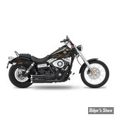 ECHAPPEMENT COMPLET KESSTECH - DYNA 96CI 07/13 - 2IN2 3" Shotgun-Low  ESM2 - FINITION : NOIR / EMBOUT : BIG SLASH CHROME - 070-5139-799 - ECE