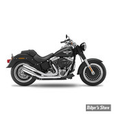 ECHAPPEMENT COMPLET KESSTECH - SOFTAIL 103CI 12/16 - 2IN2 3" - 30° - ESM3 - FINITION : INOX / EMBOUT : Straightcut Roundend POLI - 120-5106-733 - ECE