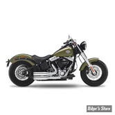 ECHAPPEMENT COMPLET KESSTECH - SOFTAIL 103CI 12/16 - 2IN2 3" - SHOTGUN LOW - ESM3 - FINITION : CHROME / EMBOUT : Straightcut Roundend POLI - 120-5109-743 - ECE