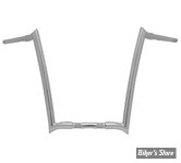 - GUIDON PAUL YAFFE BAGGER NATION - 1 1/4" MONKEY DRAG BARS - TOURING FLHR 99UP / FLTR 99/13 - HAUTEUR : 35.50CM - CHROME