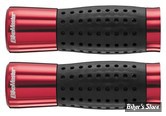 POIGNEES BIKEMASTER ALUMINIUM - CNC ALLOY - 7/8" - ROUGE