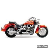 SILENCIEUX COBRA - SLASH CUT - HONDA 1300 VTX R/S/T 03/09 - CHROME