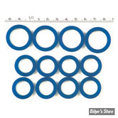 ECLATE H - PIECE N° A - KIT JOINTS DE TIGES DE CULBUTEURS - BIG TWIN 66/E79 - OEM 17955-36 / 17955-48 - SILICONE BLEU