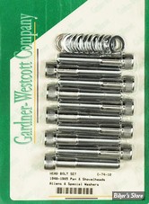 ECLATE G - PIECE N° 13 - KIT VISSERIE DE CULASSE - BIGTWIN 48/84 - ALLEN - CHROME 