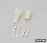 PRISE TYPE HM connector kit- 2 BROCHES 
