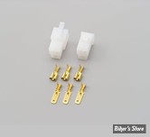 PRISE TYPE 250 connector kit - Reverse lock - 3 BROCHES 