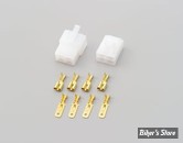 PRISE TYPE 250 connector kit - Reverse lock - 4 BROCHES