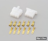 PRISE TYPE 250 connector kit - Reverse lock - 6 BROCHES 