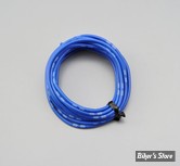 FIL ELECTRIQUE 0.75MM /  COULEUR : BLEU - LES 2 METRES