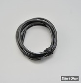 FIL ELECTRIQUE 2.00MM /  COULEUR : NOIR - LE METRE