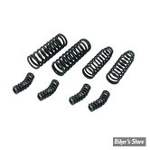 ECLATE N - PIECE N° 11 / 12 / 16 / 17 - RESSORTS DE FOURCHE - OEM 46053-36 / 2617-36 - NOIR - LE KIT