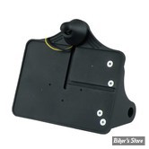 PLAQUE LATERALE - 143 X 210 - SOFTAIL 1984/2007 - CPV -  AVEC FEU NIPPLE LED - NOIR - 0277B