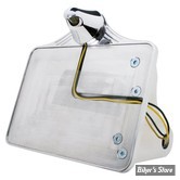 PLAQUE LATERALE - 143 X 210 - SPORTSTER 57UP - CPV - AVEC FEU NIPPLE LED - POLI - 0286