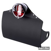 PLAQUE LATERALE - 143 X 210 - SPORTSTER 57UP - CPV - CURVED AVEC FEU FORD LED - NOIR AVEC PINSTRIPING - 0490B