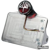 PLAQUE LATERALE - 143 X 210 - SOFTAIL 2008/2017 - CPV - AVEC FEU STOP LED - POLI - 0460