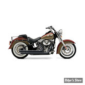 ECHAPPEMENT HOMOLOGUE - SOFTAIL 14/16 - THORCAT / COBRA - SPEEDSTER SLASHDOWN - NOIR - EURO 3