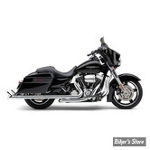 ECHAPPEMENT THORCAT / COBRA - FISHTAIL SPEEDSTER DUALS EXHAUST - TOURING 2017/2020 - HOMOLOGUE EURO 4 - CHROME