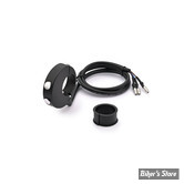 -  DAYTONA - COMMANDE D'INTERRUPTEURS DE GUIDON - POUR GUIDON DE 7/8" / 1" - DOUBLE BOUTON POUSSOIR - DAYTONA - NOIR - 80918