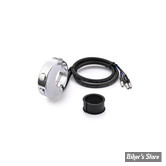 -  DAYTONA - COMMANDE D'INTERRUPTEURS DE GUIDON - POUR GUIDON DE 7/8" / 1" - DOUBLE BOUTON POUSSOIR - DAYTONA - CHROME - 80919