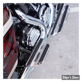 - PLATEFORMES PASSAGER SPECIFIQUE HD - TOURING / SOFTAIL FLST / DYNA FLD - ARLEN NESS - METHOD - CHROME - 410-027