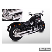 - SILENCIEUX - MILLER - SOFTAIL FXBR/S 107"/114" 2018/2020 - INDEPENDENCE - EMBOUT : STANDARD  : POLI / CORPS : POLI - EURO 4 - HD-BO-107-114-X11.00
