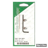 ECLATE N - PIECE N° 33 - VIS DE PURGE DE FOURCHE - OEM 45790-80 - GARDNER WESCOTT - BUTTON HEAD / CHROME