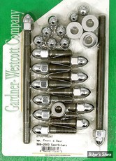 ECLATE G - PIECE N° 30A - KIT VISSERIE FIXATION MOTEUR - 86/03 XL - OEM 00000-00 - ACORN CHROME